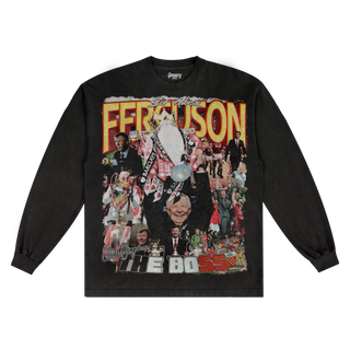 Alex Ferguson Long Sleeved Tee - Greazy Tees