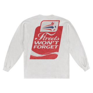 Coca Cola Streets Won't Forget Long Sleeved Tee - Greazy Tees
