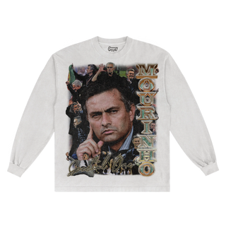 Josè Mourinho Long Sleeved Tee - Greazy Tees