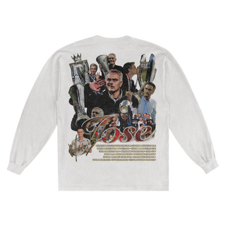 Josè Mourinho Long Sleeved Tee - Greazy Tees