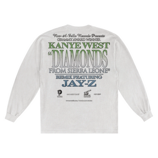 Kanye West Diamonds Long Sleeved Tee - Greazy Tees