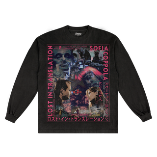 Lost In Translation Long Sleeved Tee - Greazy Tees
