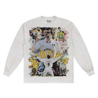 Mark Viduka Barclaysman Long Sleeved Tee - Greazy Tees