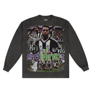 Nolberto Solano Barclaysman Long Sleeved Tee - Greazy Tees
