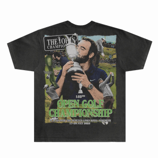 Scottie Scheffler The Open '25 Tee - Greazy Tees
