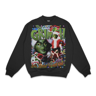 The Grinch Christmas Crewneck Sweatshirt - Greazy Tees
