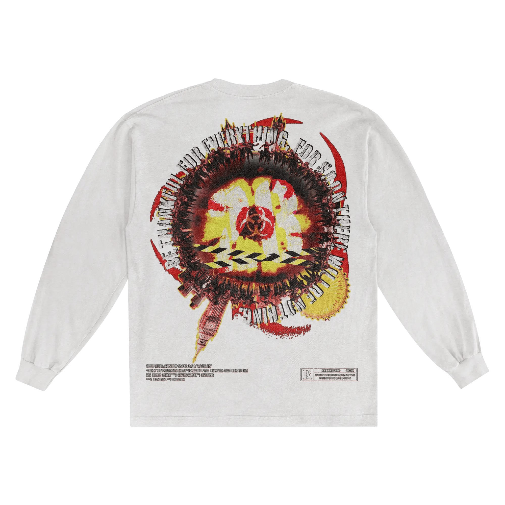 28 Days Later Long Sleeved Tee - Greazy Tees