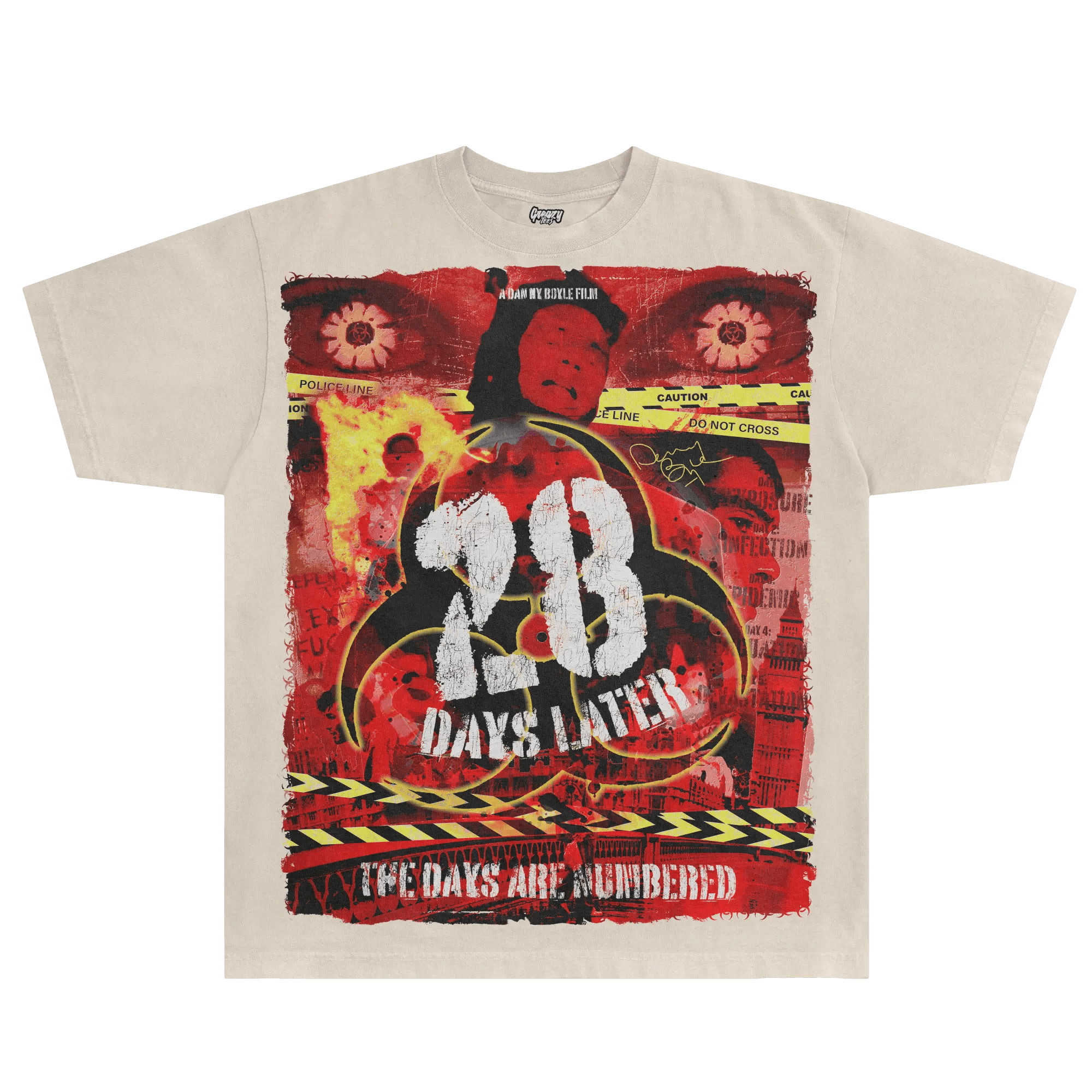 28 Days Later Tee - Greazy Tees