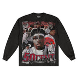 50 Cent Long Sleeved Tee - Greazy Tees