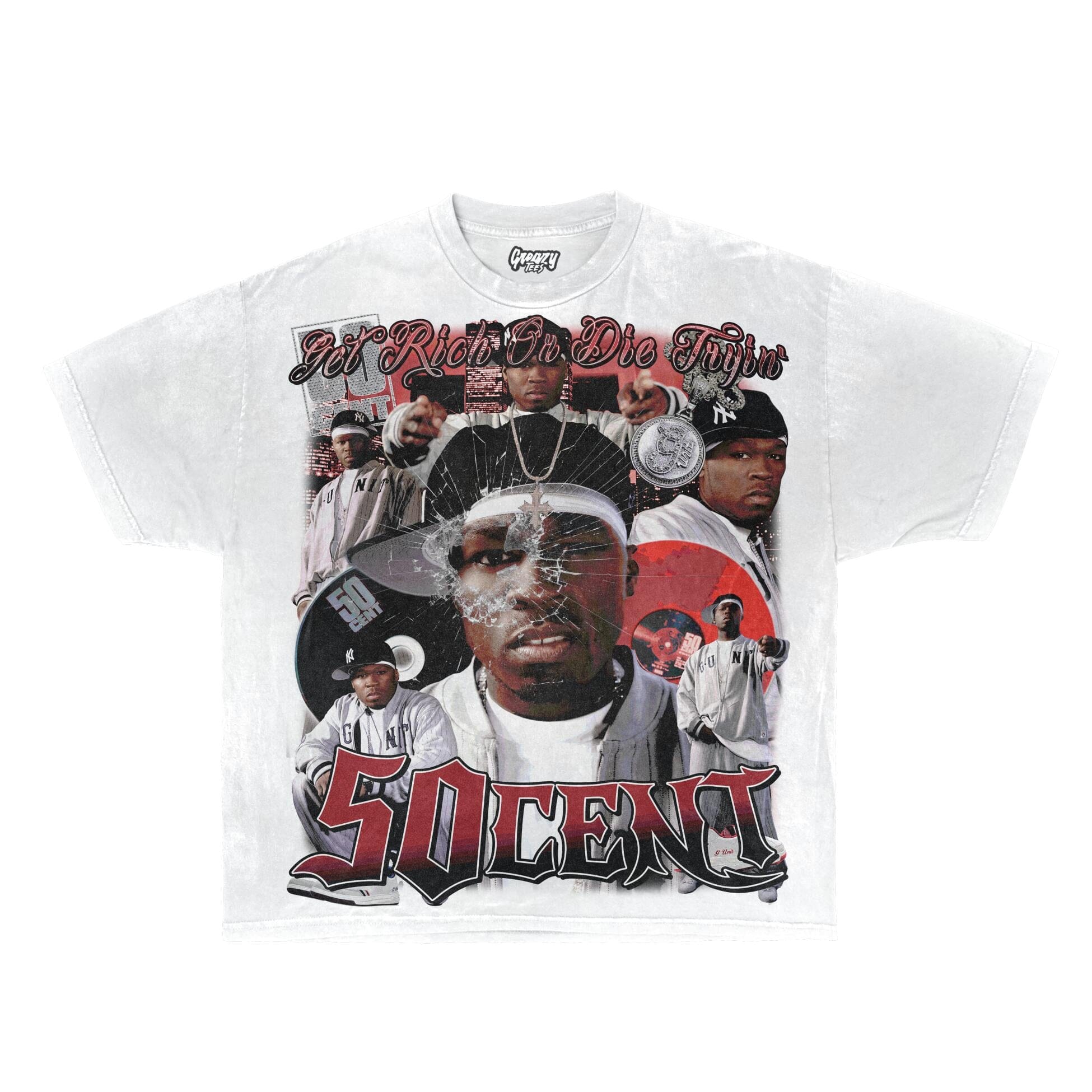 50 Cent Tee - Greazy Tees