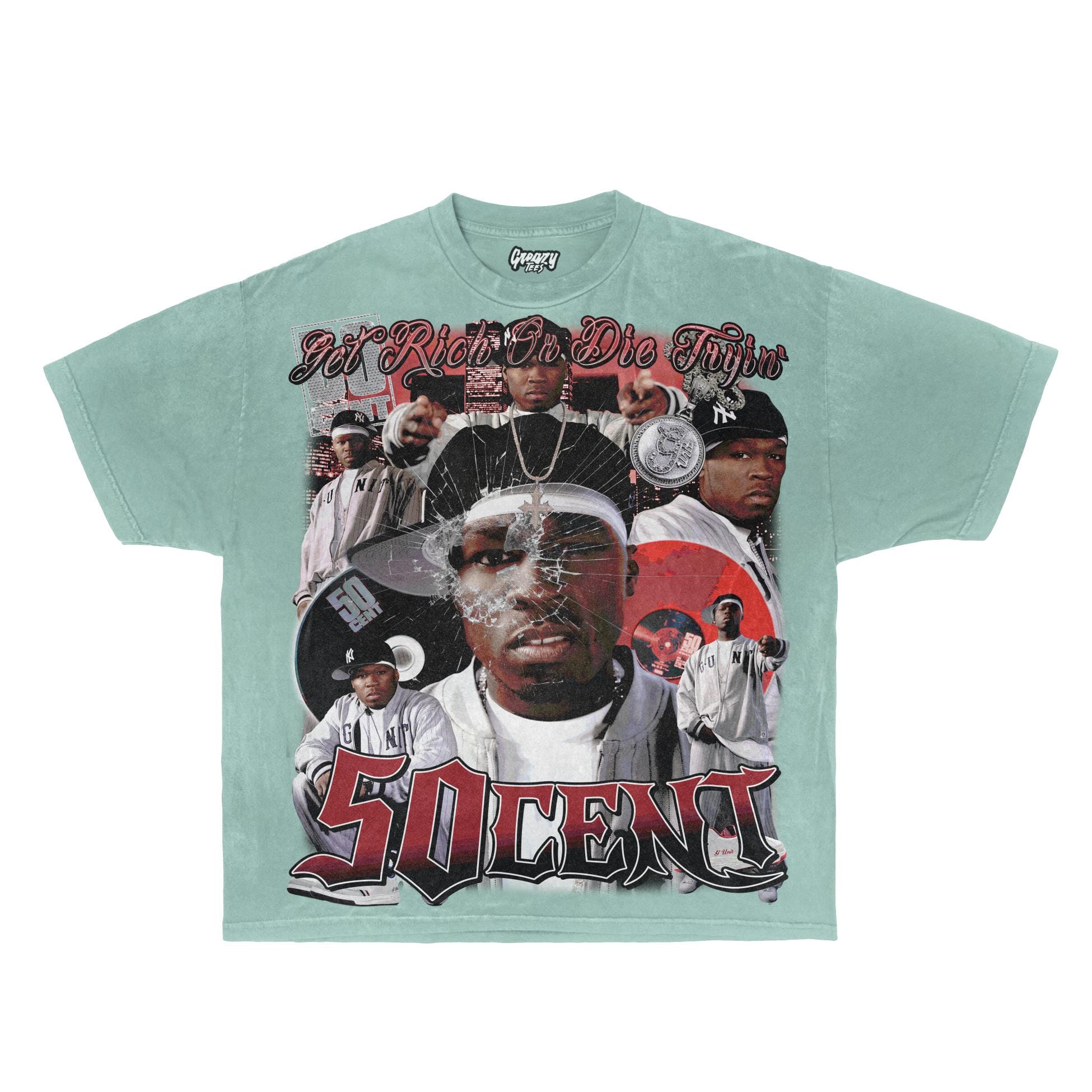 50 Cent Tee - Greazy Tees