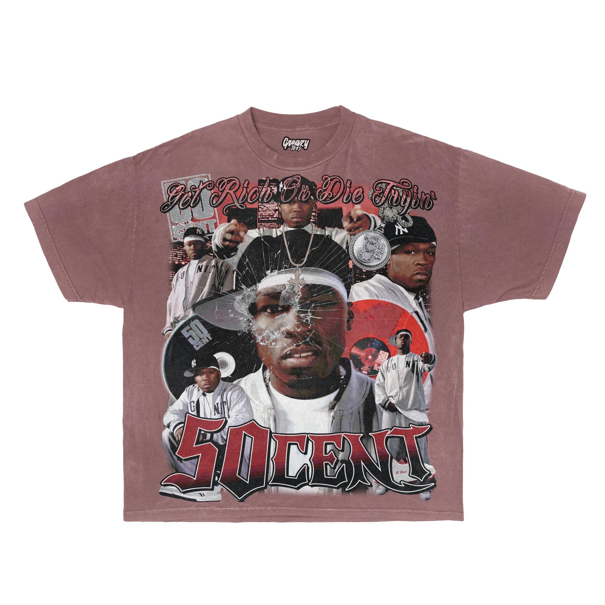 50 Cent Tee - Greazy Tees