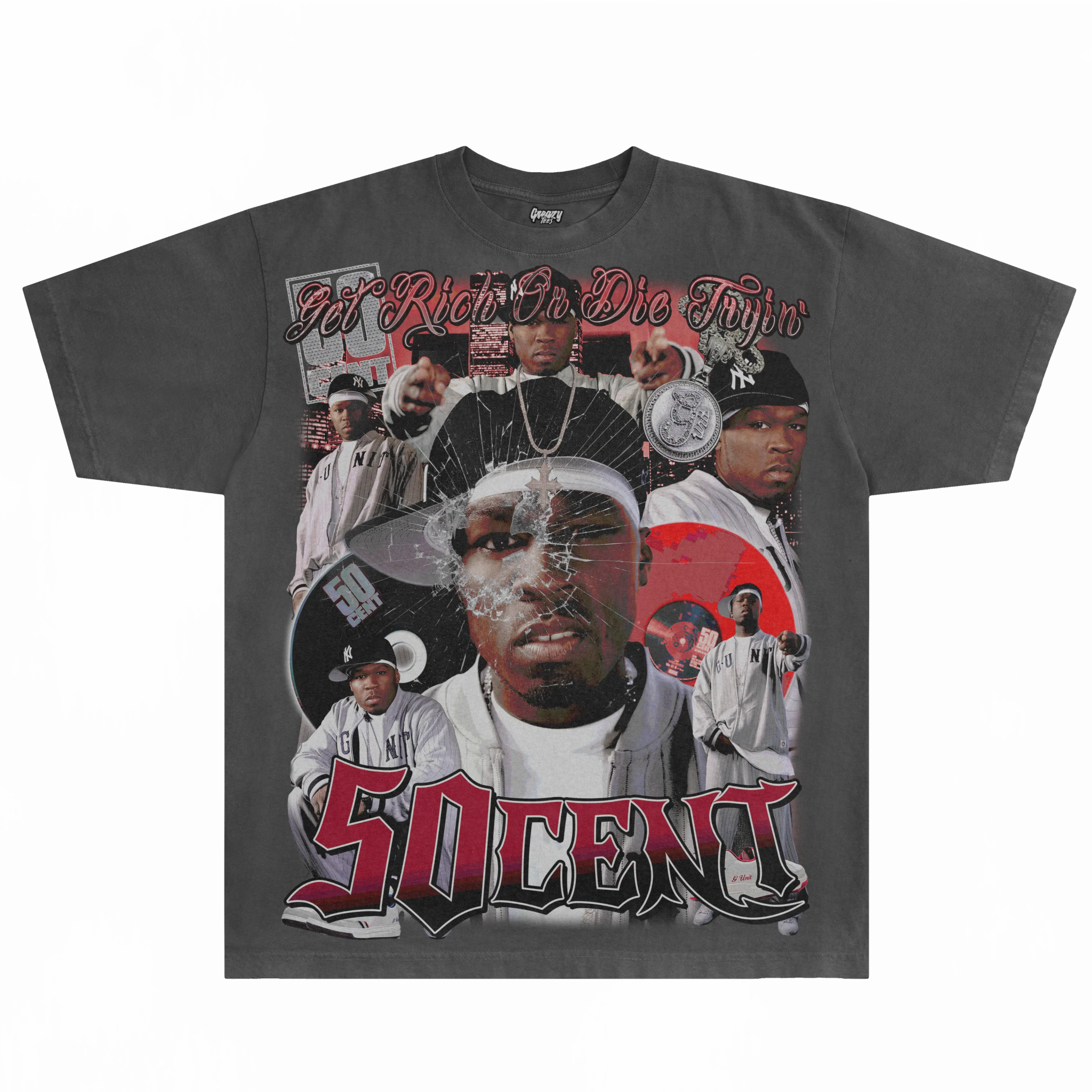 50 Cent Tee - Greazy Tees