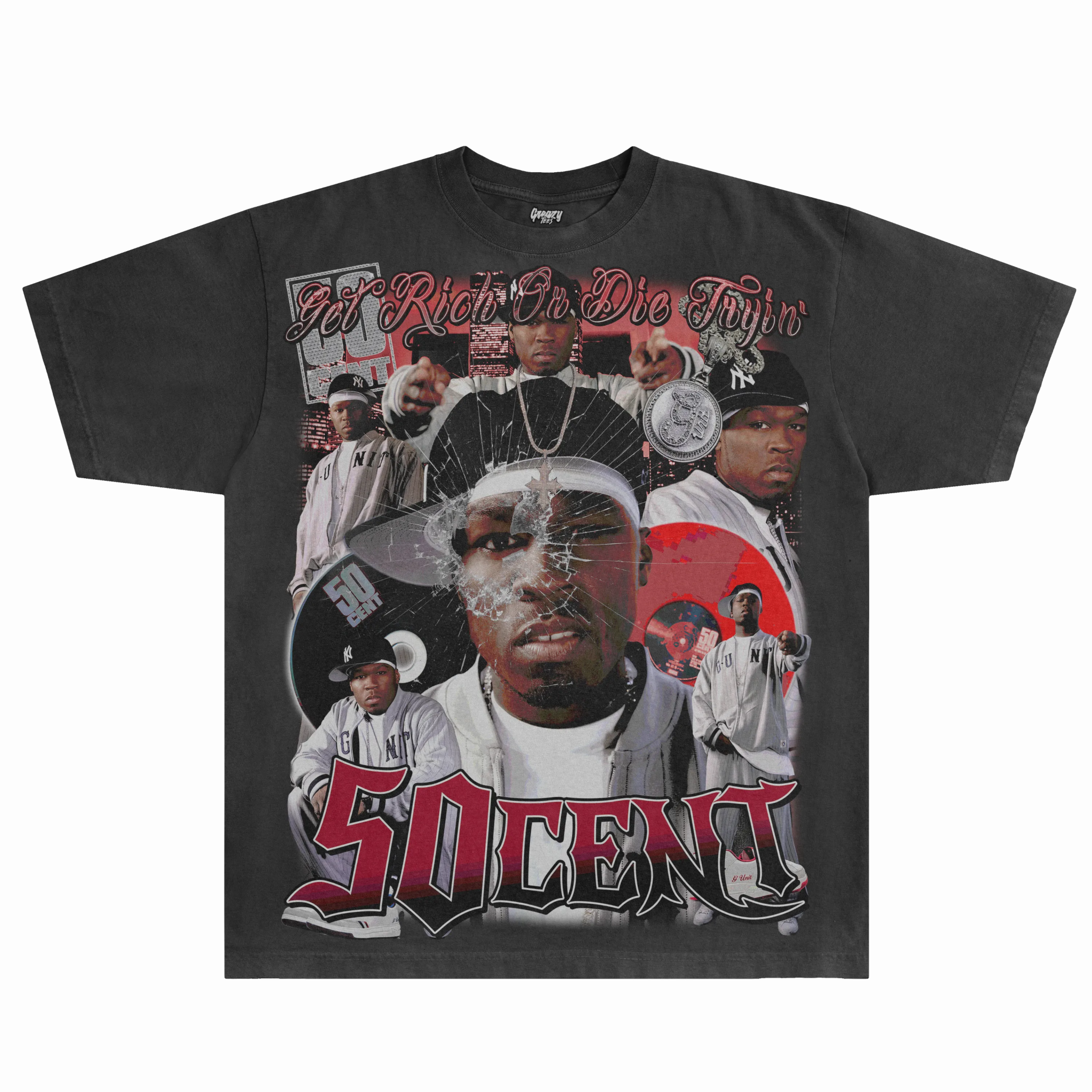 50 Cent Tee - Greazy Tees