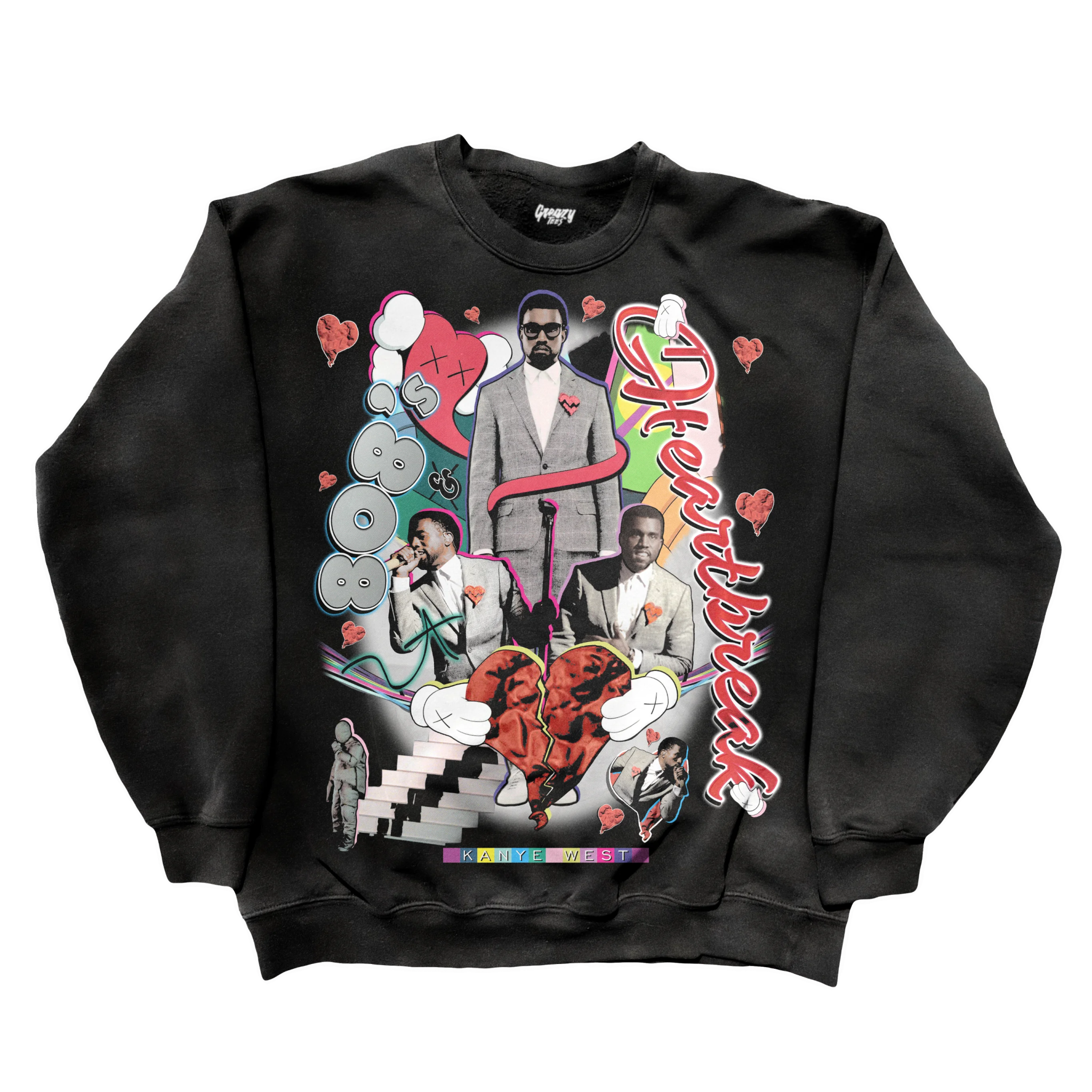 808's & Heartbreak Sweatshirt - Greazy Tees