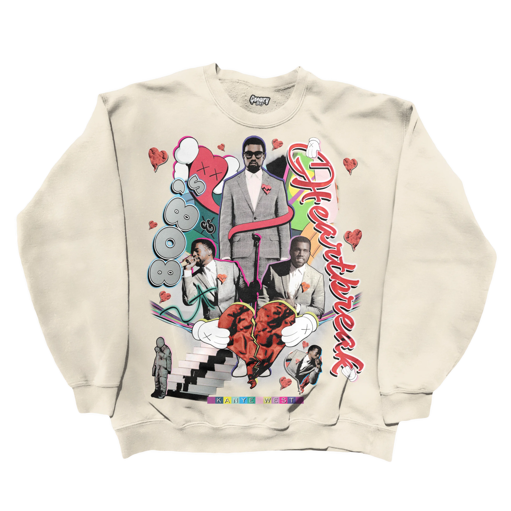 808's & Heartbreak Sweatshirt - Greazy Tees