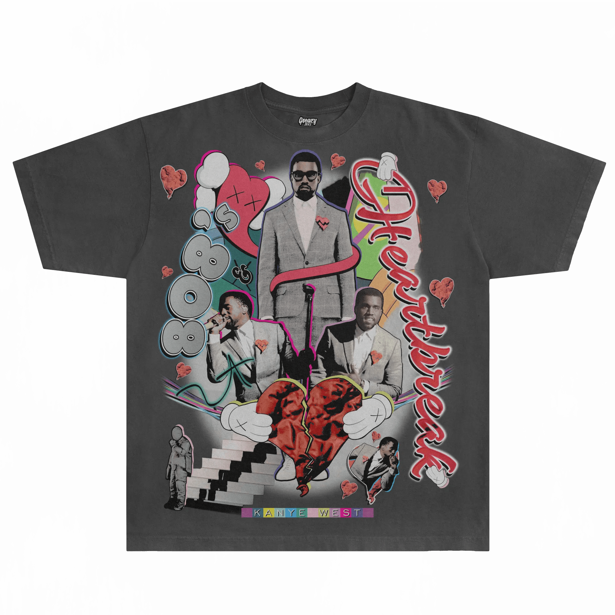 808's & Heartbreak Tee - Greazy Tees