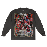 Abou Diaby Streets Won't Forget Long Sleeved Tee - Greazy Tees