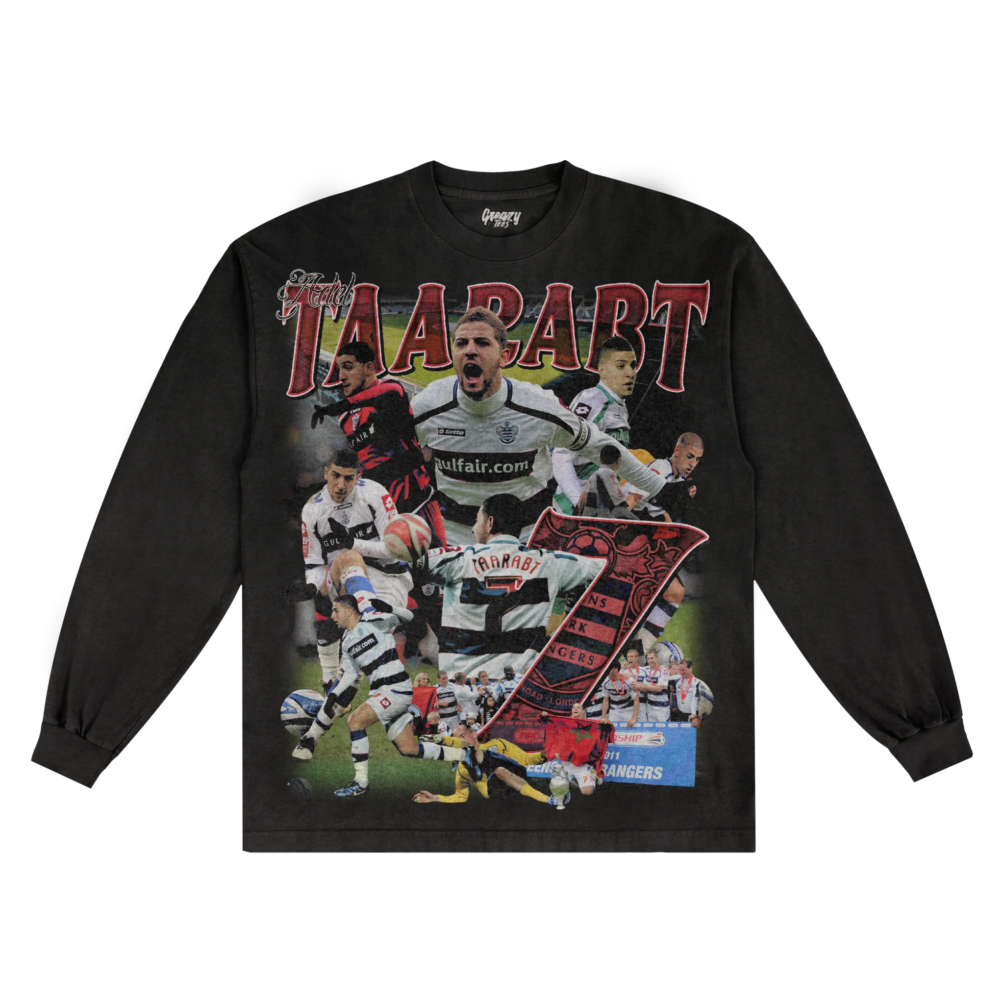 Adel Taarabt Classic Long Sleeved Tee - Greazy Tees