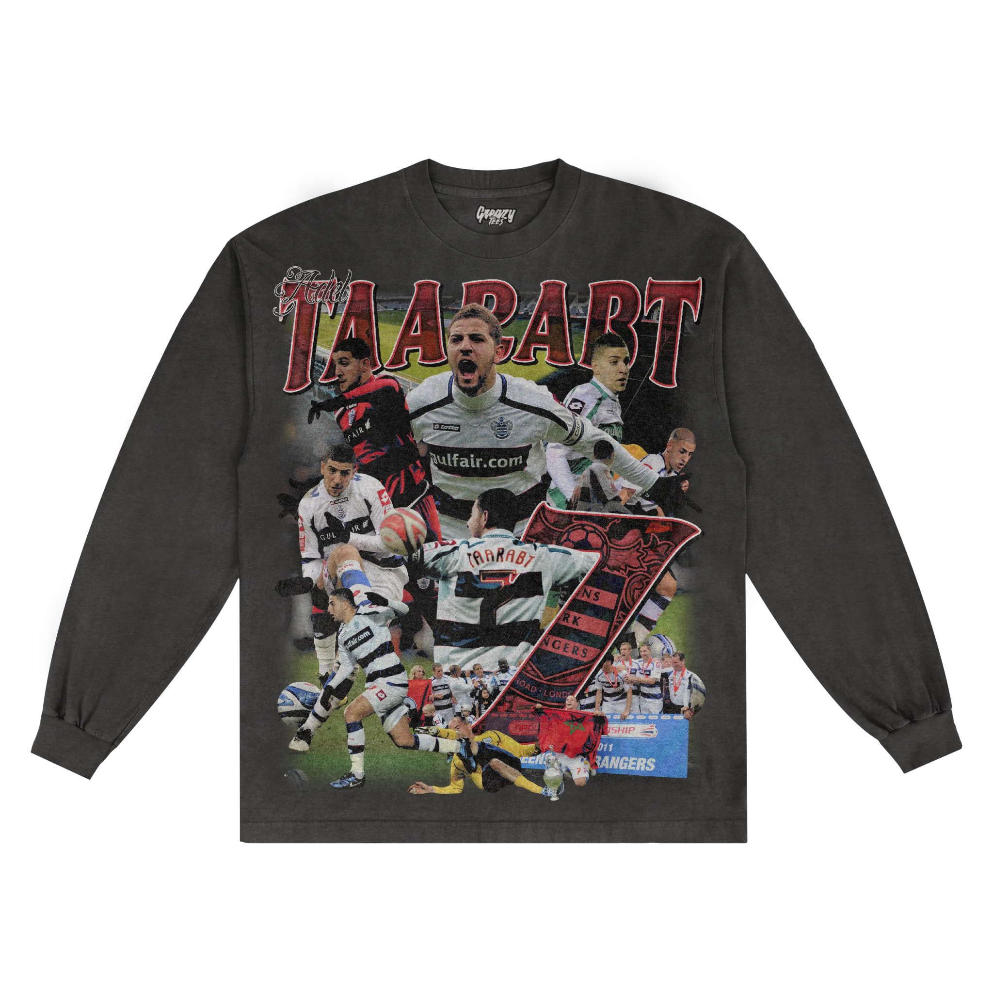 Adel Taarabt Classic Long Sleeved Tee - Greazy Tees