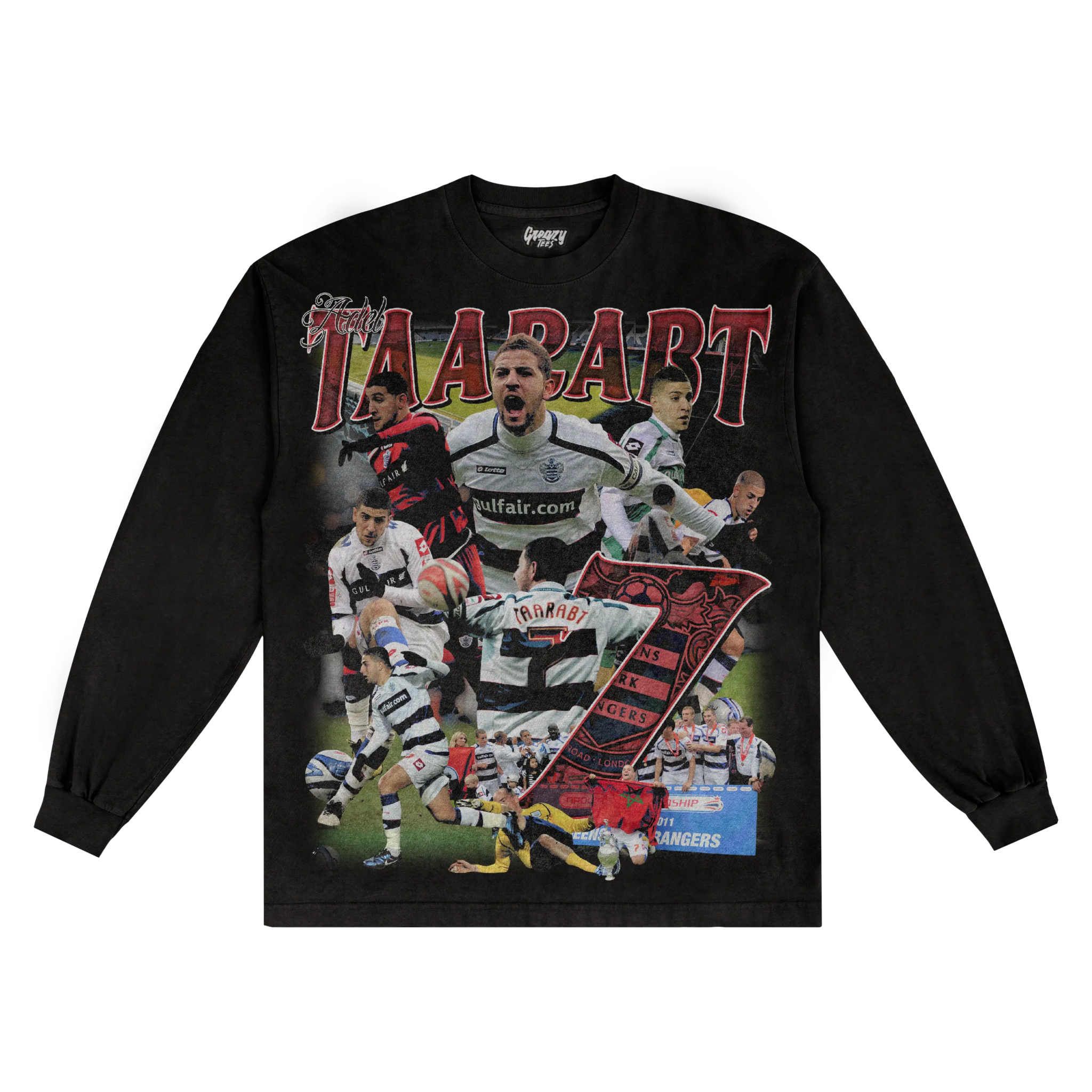 Adel Taarabt Classic Long Sleeved Tee - Greazy Tees