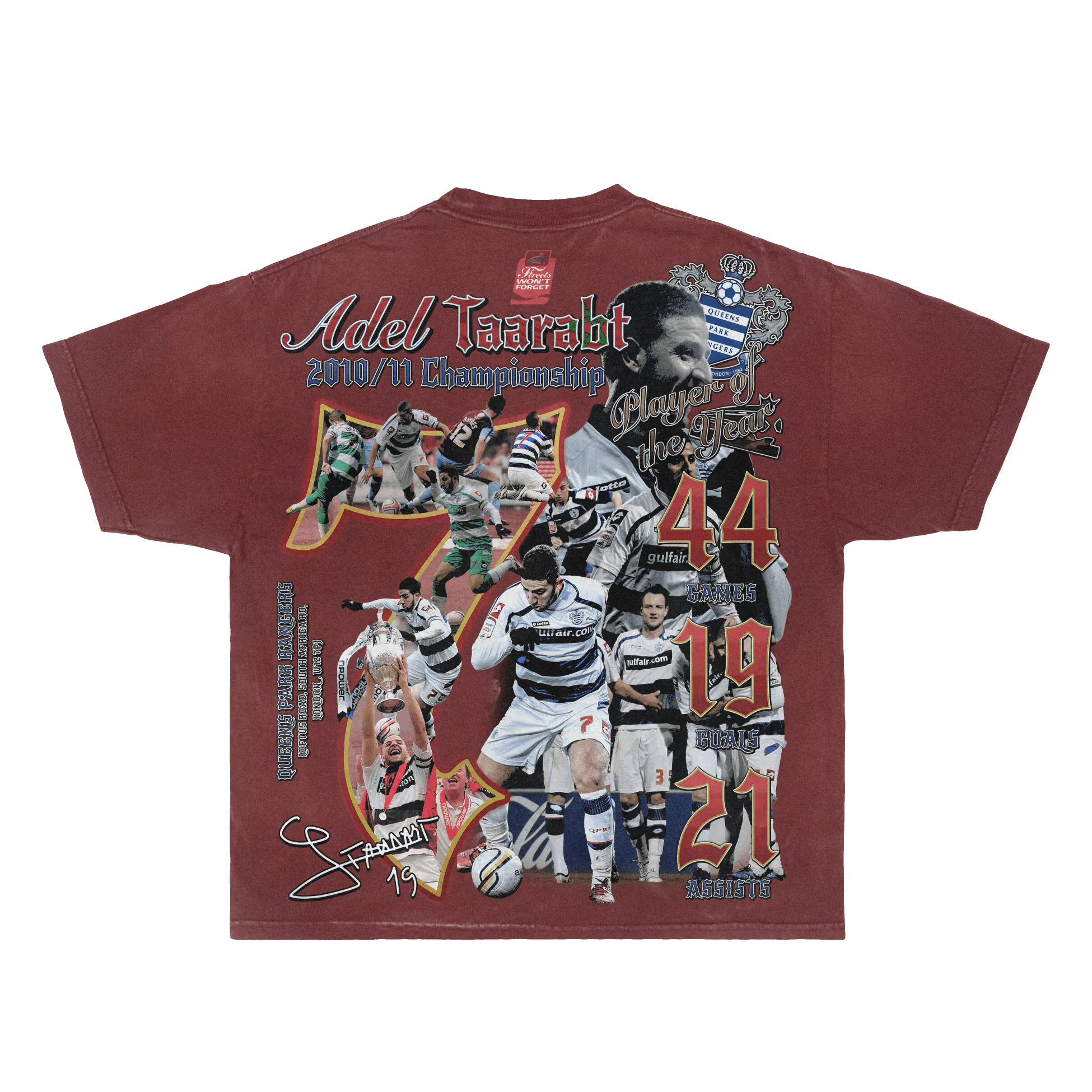 Adel Taarabt Tee - Greazy Tees