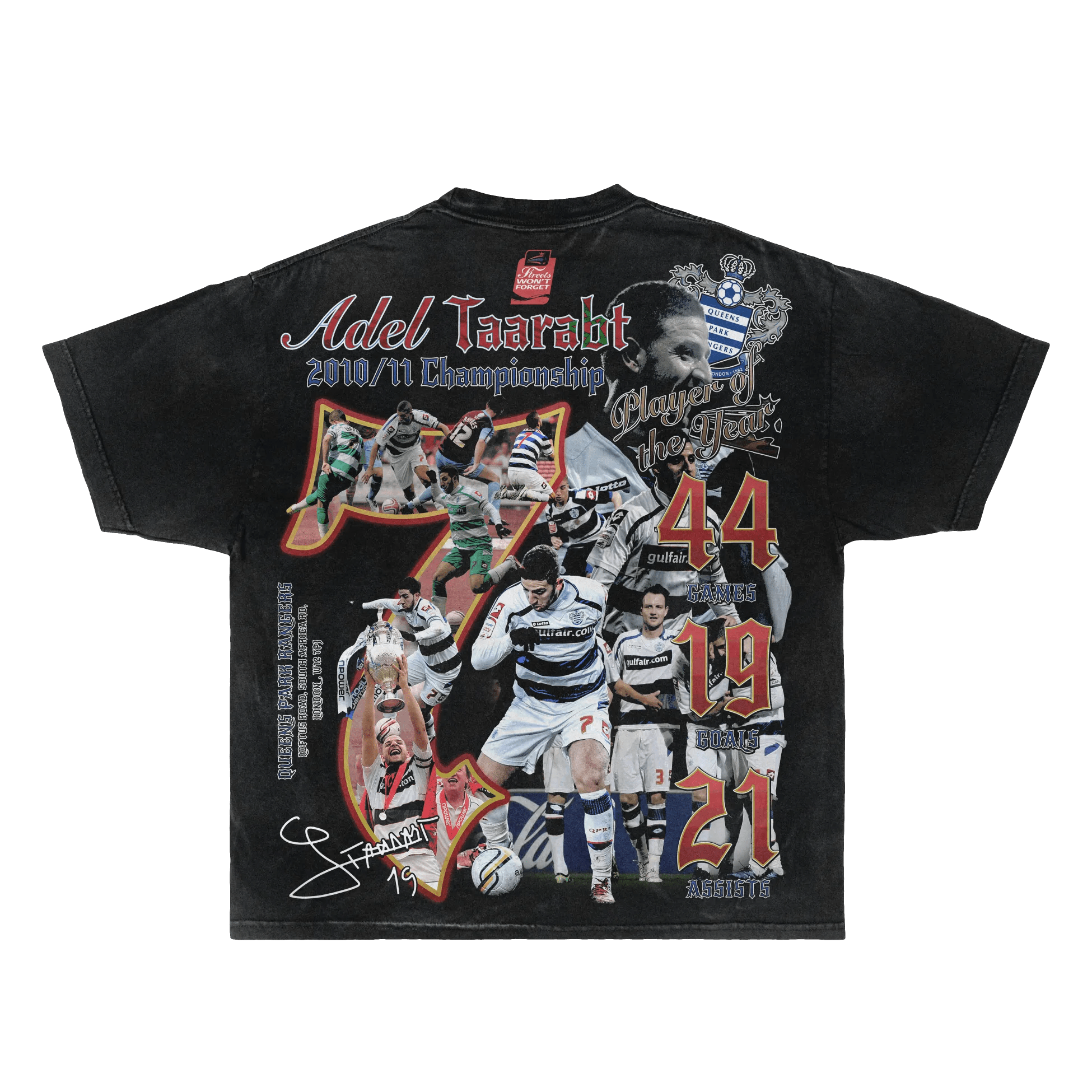 Adel Taarabt Tee - Greazy Tees