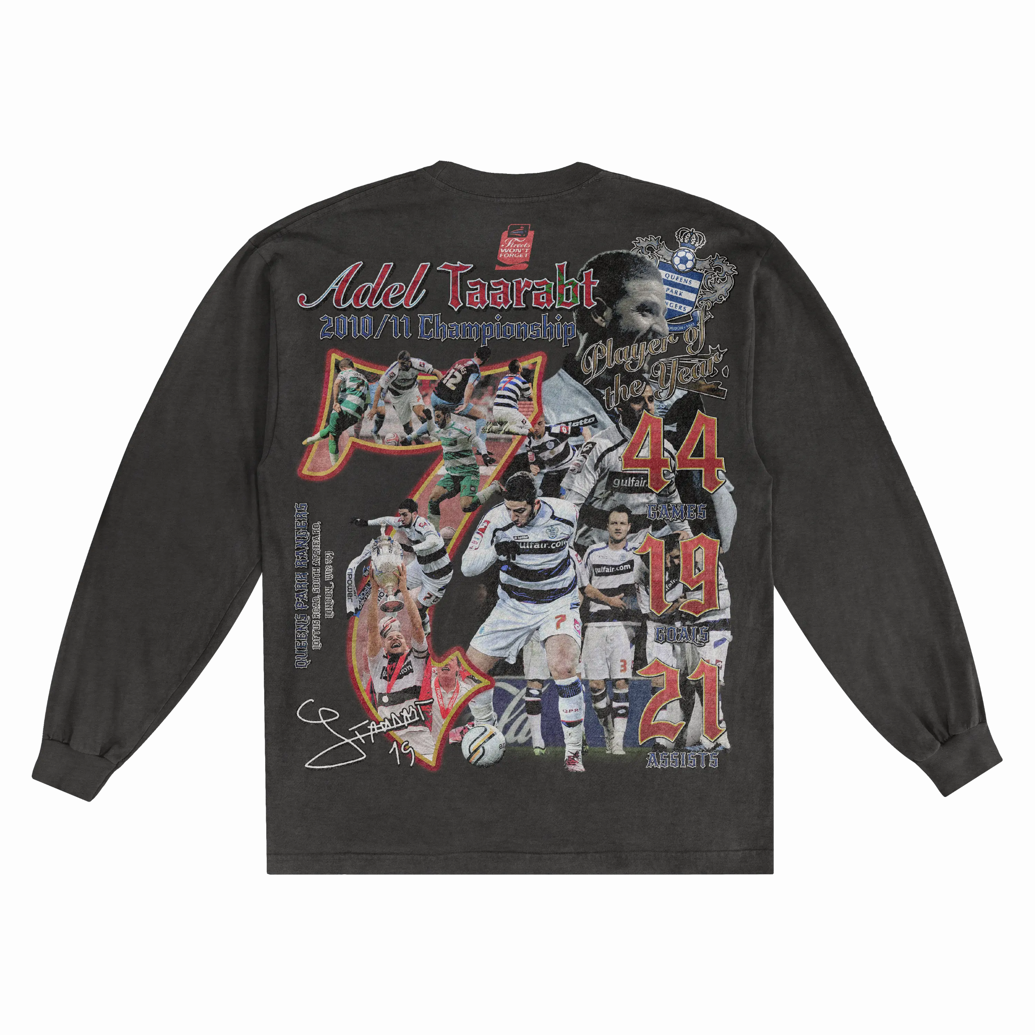 Adel Taarabt Classic Long Sleeved Tee