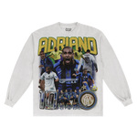 Adriano Inter Milan Classic Long Sleeved Tee - Greazy Tees
