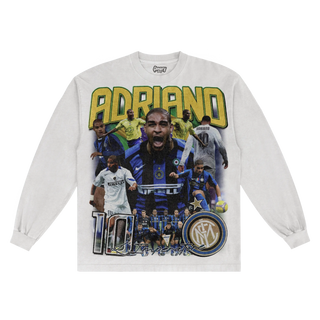 Adriano Inter Milan Classic Long Sleeved Tee - Greazy Tees