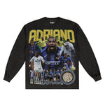 Adriano Inter Milan Classic Long Sleeved Tee - Greazy Tees