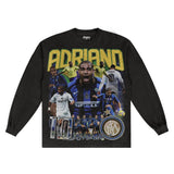 Adriano Inter Milan Classic Long Sleeved Tee - Greazy Tees