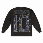 Adriano Inter Milan Classic Long Sleeved Tee - Greazy Tees