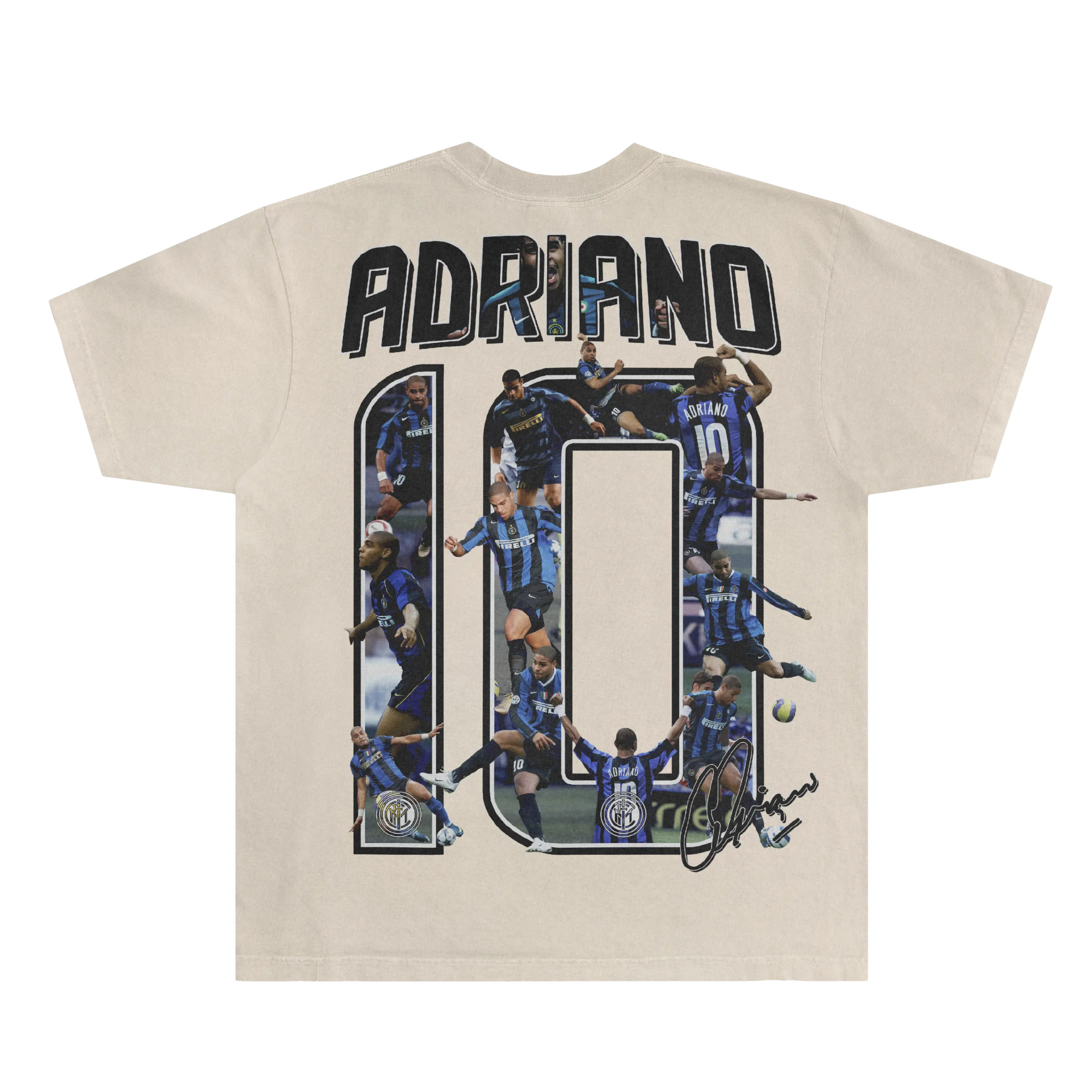 Adriano Inter Milan Classic Tee - Greazy Tees