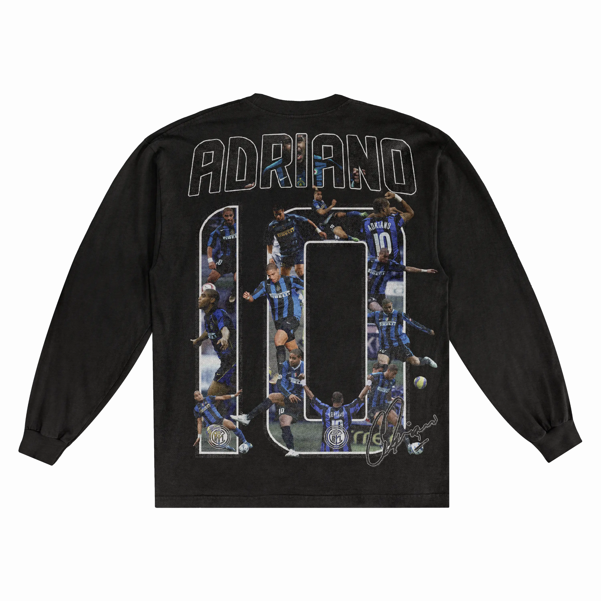 Adriano Inter Milan Classic Long Sleeved Tee