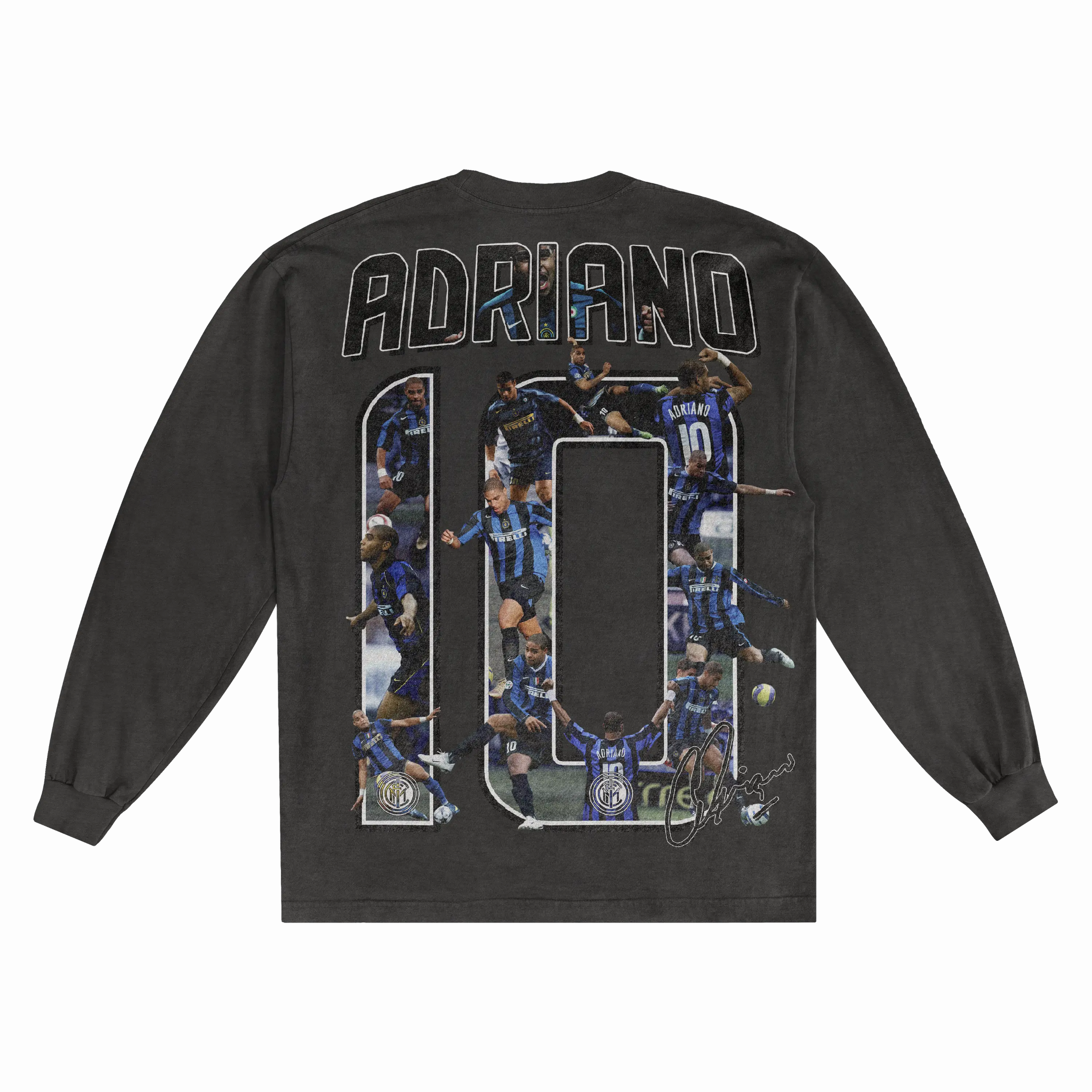 Adriano Inter Milan Classic Long Sleeved Tee