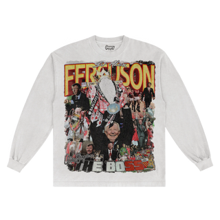 Alex Ferguson Long Sleeved Tee - Greazy Tees
