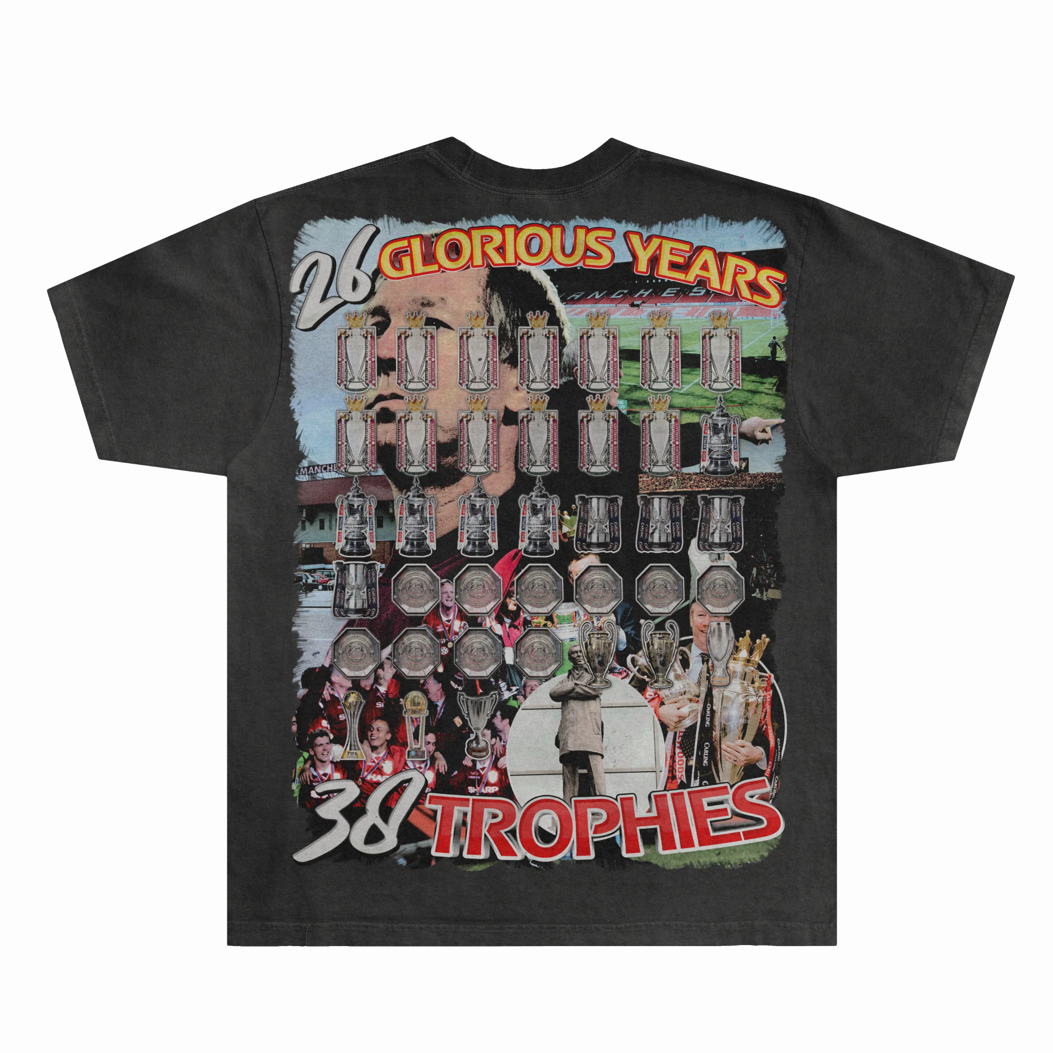 Alex Ferguson Tee - Greazy Tees