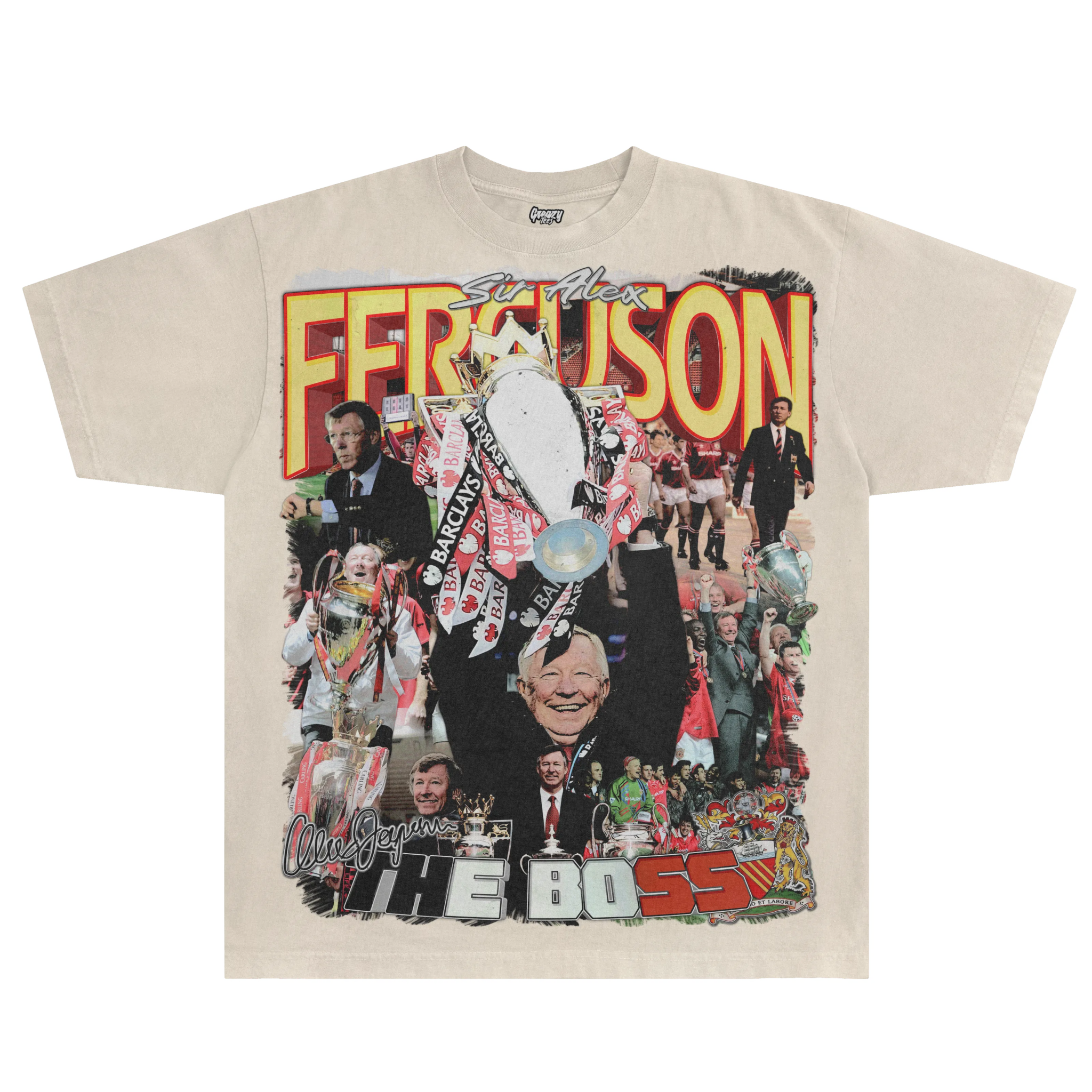 Alex Ferguson Tee - Greazy Tees
