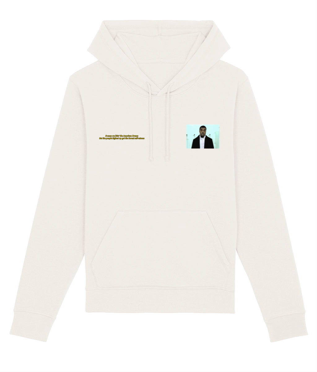 All Falls Down Hoody Hoody Greazy Tees XS Off White Oversized