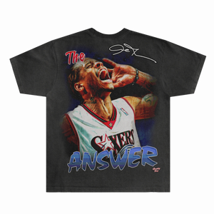 Allen Iverson 76ers Classic Tee - Greazy Tees