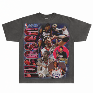 Allen Iverson 76ers Classic Tee - Greazy Tees