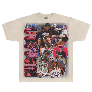 Allen Iverson 76ers Classic Tee - Greazy Tees