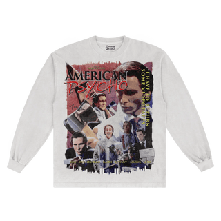 American Psycho Long Sleeved Tee - Greazy Tees