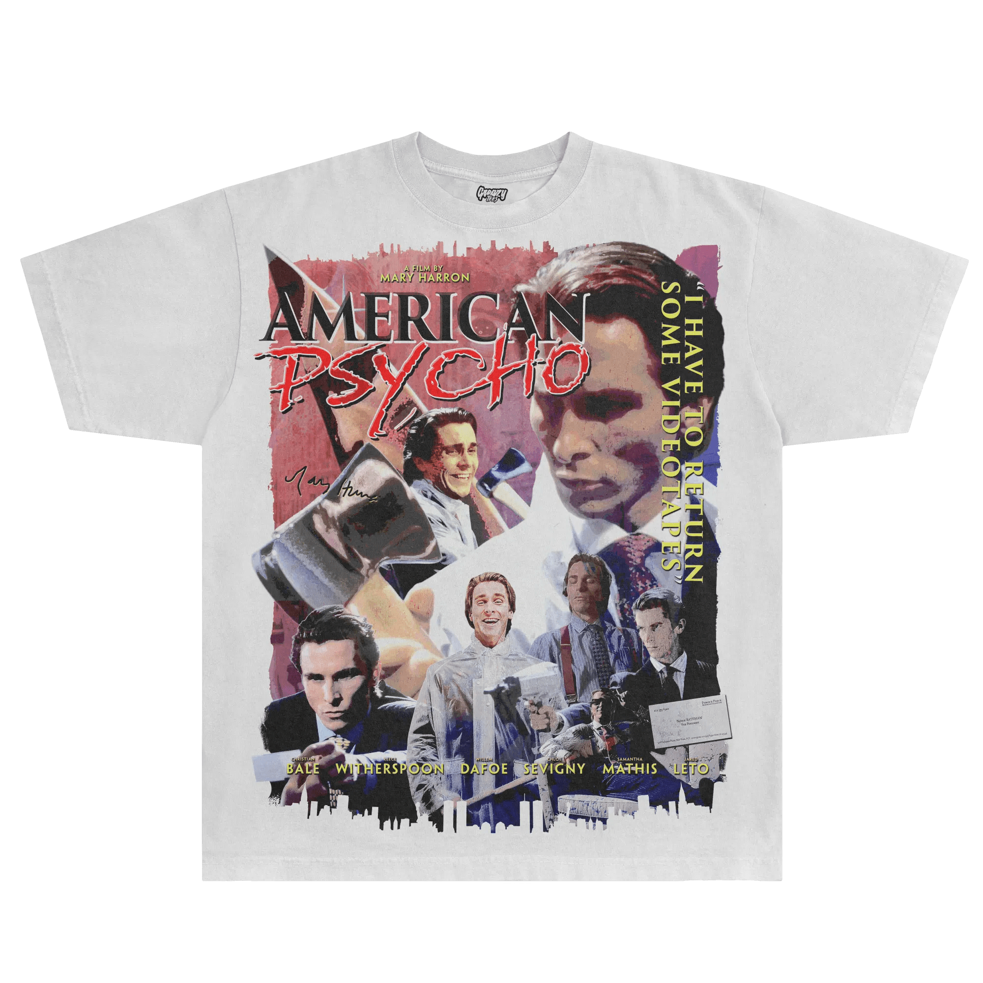 American Psycho Tee - Greazy Tees