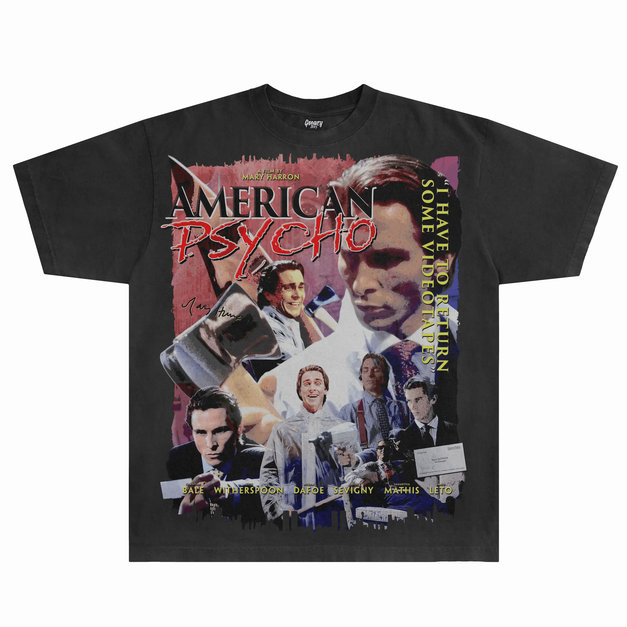 American Psycho Tee - Greazy Tees