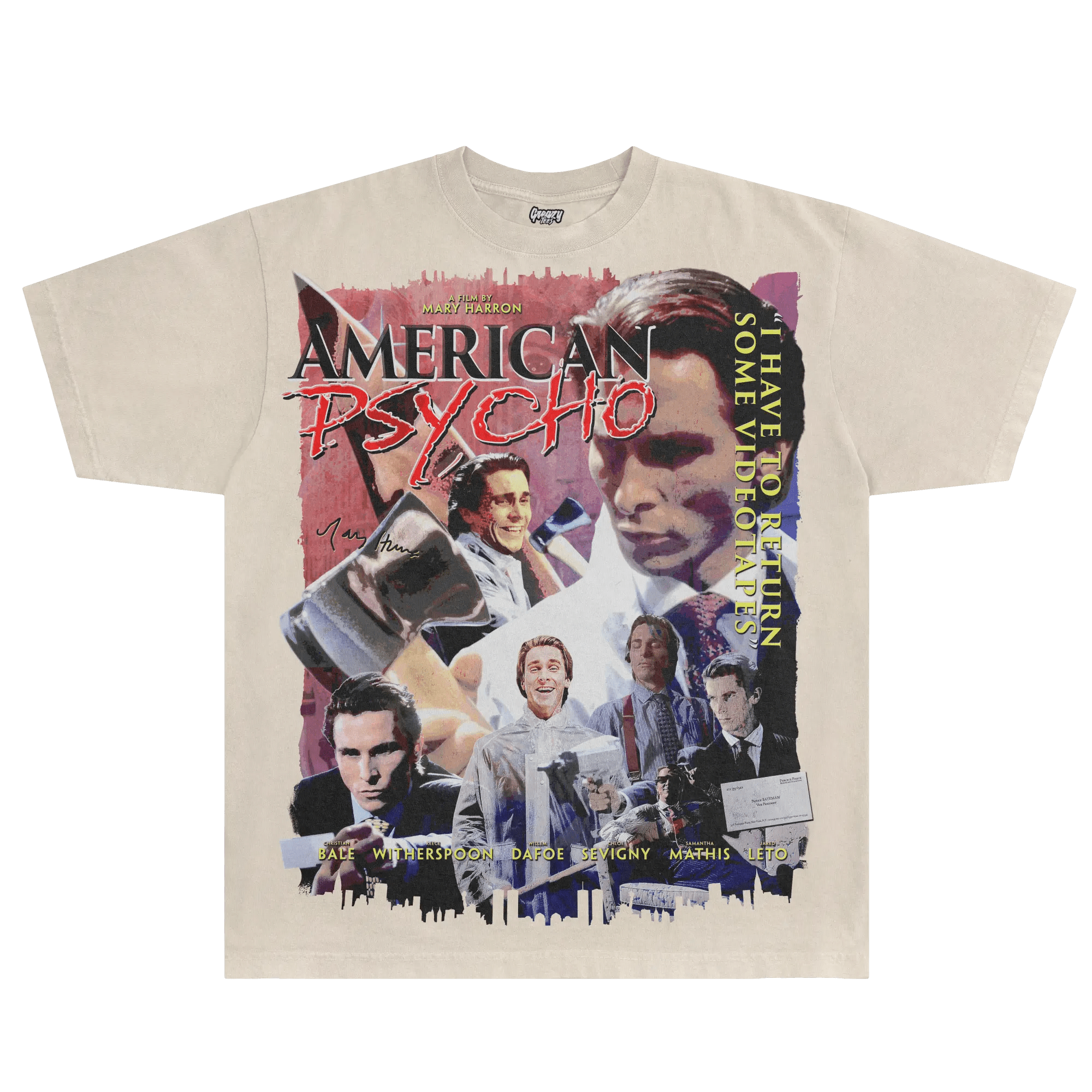 American Psycho Tee - Greazy Tees