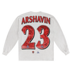 Andrey Arshavin Barclaysman Long Sleeved Tee - Greazy Tees