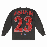 Andrey Arshavin Barclaysman Long Sleeved Tee - Greazy Tees