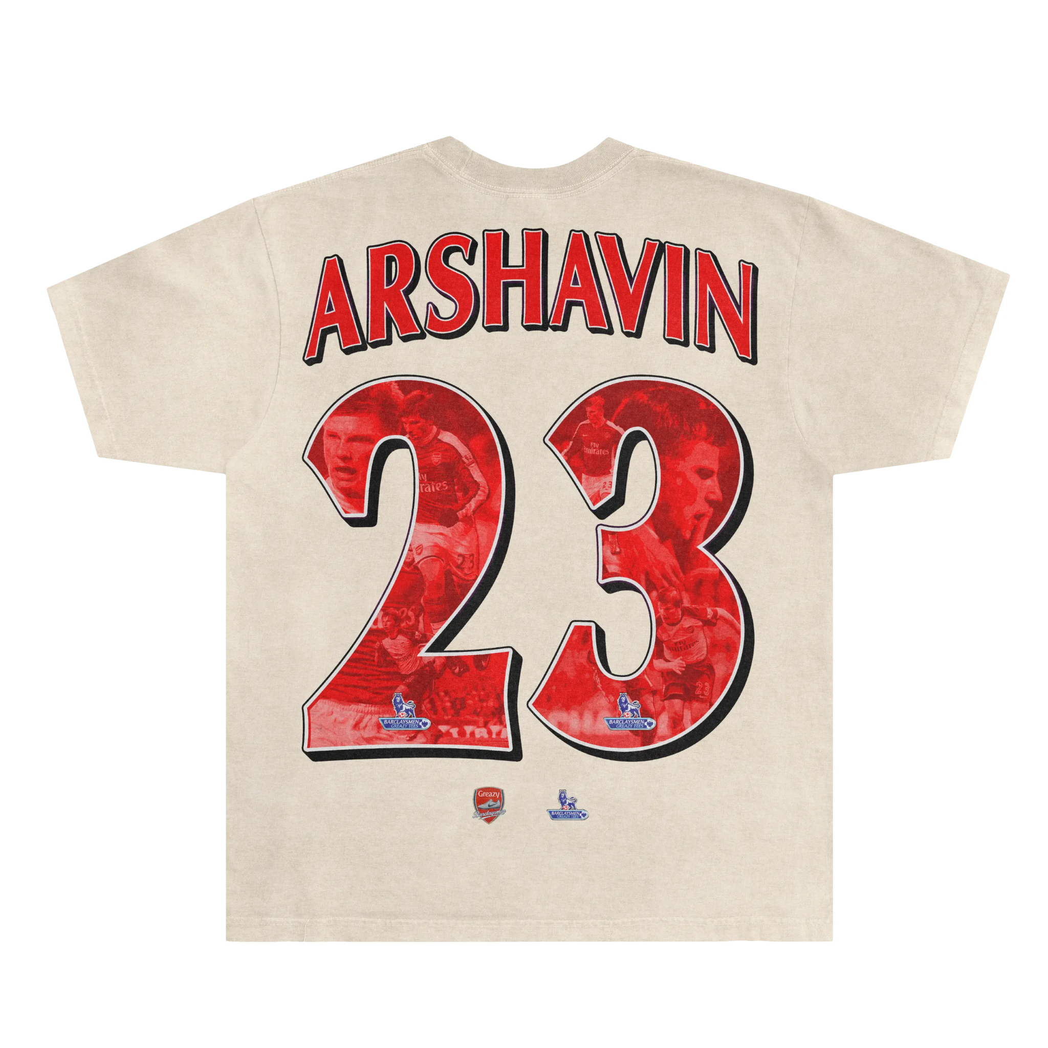 Andrey Arshavin Barclaysman Tee - Greazy Tees